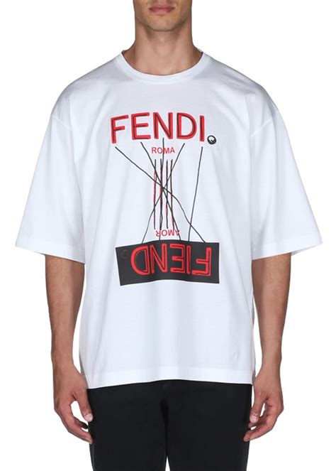 fendi roma t shirt|fendi fiend t shirt.